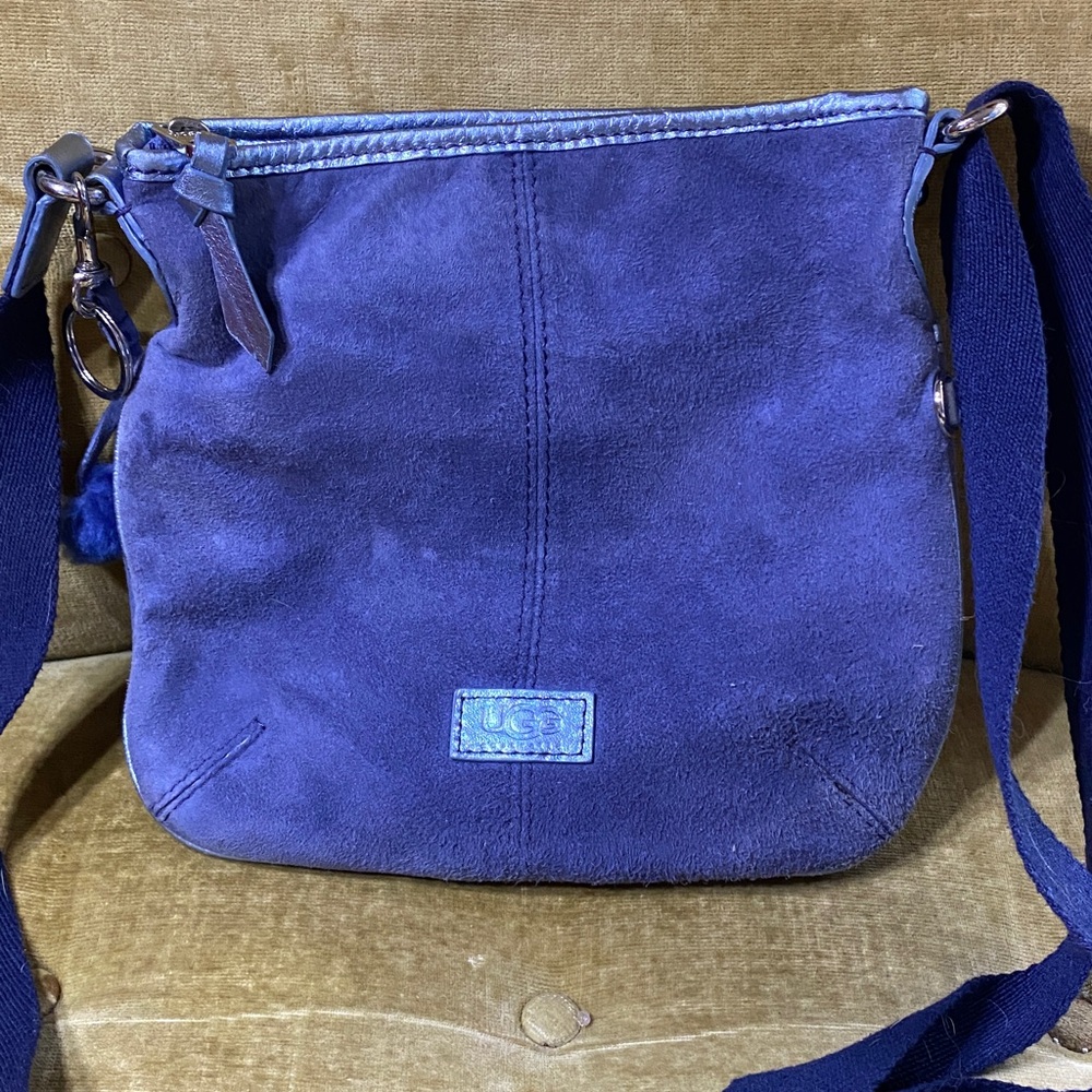 Ugg Suade/Shearling Cross Body - image 2